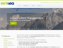 Tablet Screenshot of netnea.com